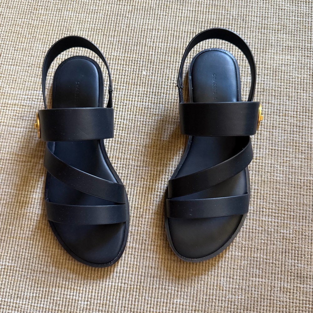 Charles & Keith • Yara Turn-lock Strappy Sandals